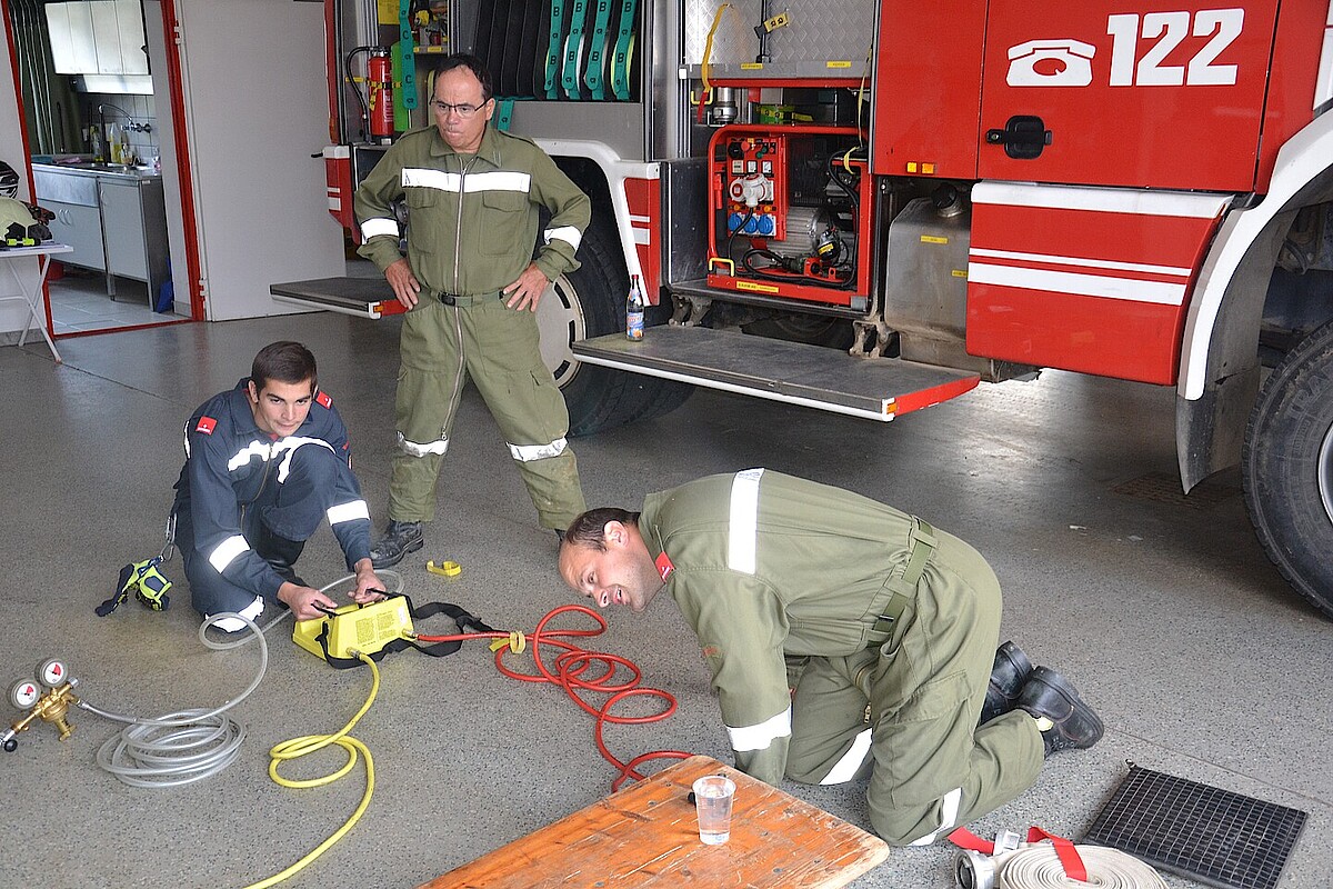 Freiwillige Feuerwehr Waldenstein Technische Geschicklichkeits Bung